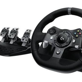 Volante de Carreras Logitech G920 Driving Force con Retroalimentación de Fuerza para Xbox y PC - Modelo 941-000122