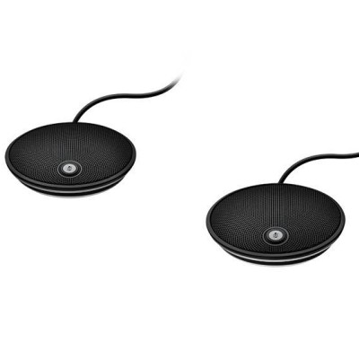 Micrófonos Logitech Expansion Group Led Sonido Superior Color Negro - 989-000171