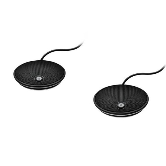 Micrófonos Logitech Expansion Group Led Sonido Superior Color Negro - 989-000171