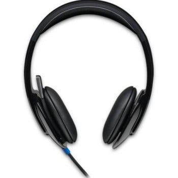 Audífonos Logitech H540 - USB - 1.8 M - Micrófono - Negro - 981-000510 Audífonos Logitech H540 - USB - 1.8 M - Micrófono - Negro - 981-000510