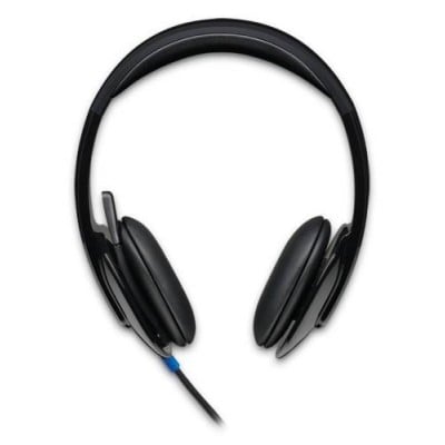 Audífonos Logitech H540 - USB - 1.8 M - Micrófono - Negro - 981-000510