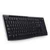Teclado Logitech K270 - Inalámbrico - Negro - 920-004426