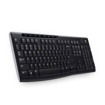 Teclado Logitech K270 - Inalámbrico - Negro - 920-004426