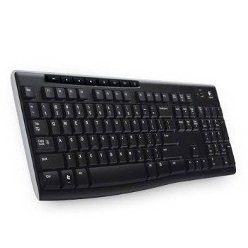 Teclado Logitech K270 - Inalámbrico - Negro - 920-004426