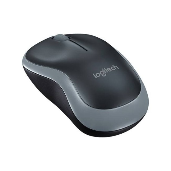 Mouse Óptico Logitech M185 - Inalámbrico - USB - Gris Oscuro - 910-002225