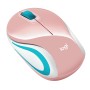 Mouse Logitech M187 Mini Blossom Inalámbrico Usb Rosa - 910-005364