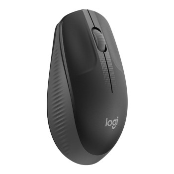 Mouse Inalámbrico Logitech M190 USB Negro/Gris - Modelo 910-005902