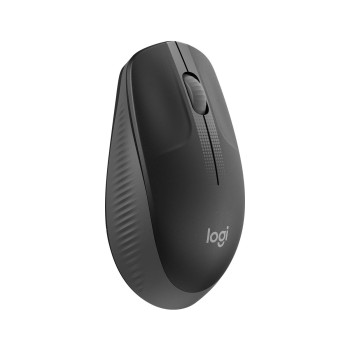 Mouse Logitech M190 Inalámbrico Usb Negro/Gris - 910-005902