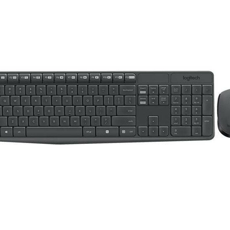 Kit Teclado Y Mouse Logitech Mk235 Usb Inalámbrico - 920-007901