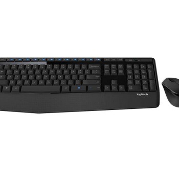 Combo Teclado y Mouse Logitech MK345 Inalámbrico USB Negro - 920-007820