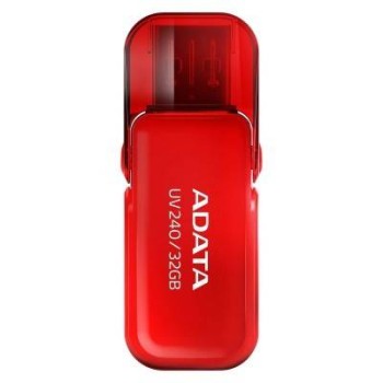Memoria Usb Adata Uv240 32Gb Usb 2.0 Rojo - AUV240-32G-RRD