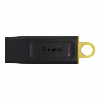 Memoria Usb Kingston Datatraveler Exodia 128Gb Usb 3.2 Gen 1 Negro Con Amarillo - DTX/128GB