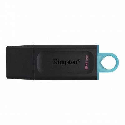 Memoria Usb Kingston Datatraveler Exodia 64Gb Usb 3.2 Gen 1 Negro Con Azul - DTX/64GB