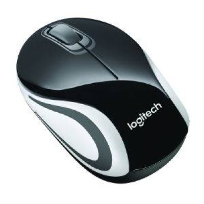 Mouse Logitech M187 Inalámbrico Usb Negro/Blanco - 910-005459
