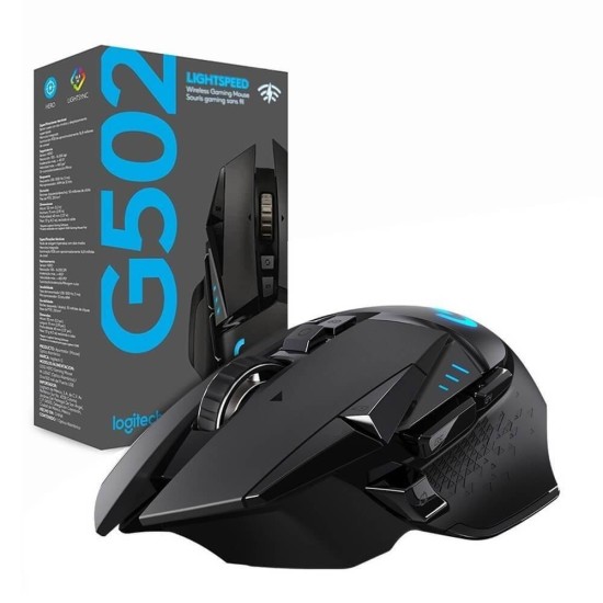 Mouse Gamer Logitech G502 Lightspeed Inalámbrico Rgb - 910-005566