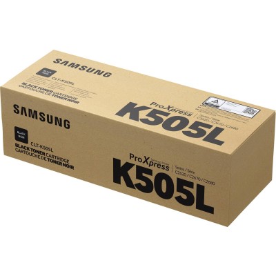 Tóner Samsung CLT-K505L - Negro - SU170A