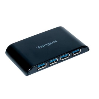 HUB Targus ACH124US - 4 Puertos - USB 3.0 - Sin Adaptador de Corriente - ACH124US