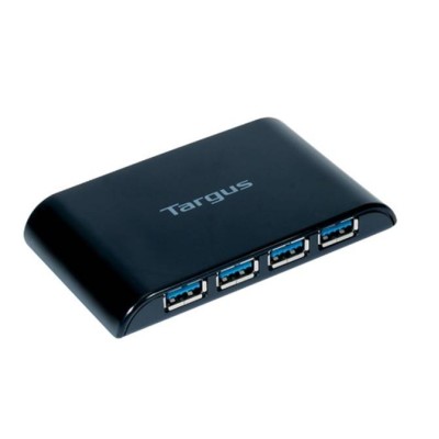 HUB Targus ACH124US - 4 Puertos - USB 3.0 - Sin Adaptador de Corriente - ACH124US