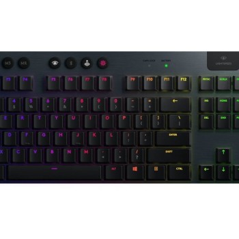 Teclado Gamer Logitech G915 TKL Inalámbrico Bluetooth RGB Negro - 920-009495