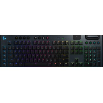 Teclado Gamer Logitech G915 TKL Inalámbrico Bluetooth RGB Negro - 920-009495