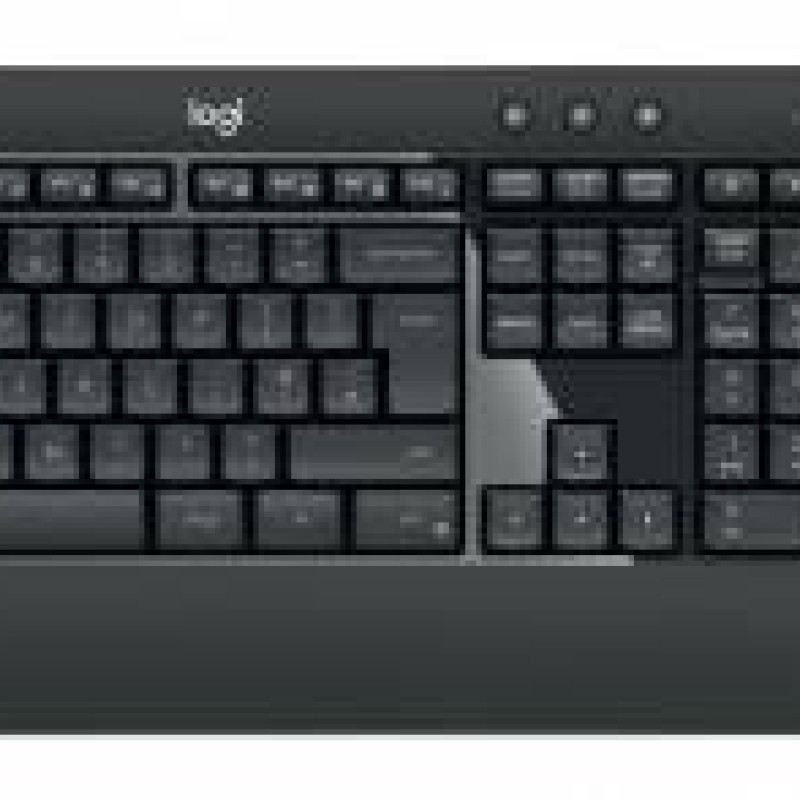 Kit Teclado Y Mouse Logitech Mk540 Advanced Inalámbrico Usb Negro - 920-008673