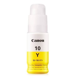 Tanque de Tinta Canon GI-10 Amarillo XL 70ml - Modelo 3393C001AA