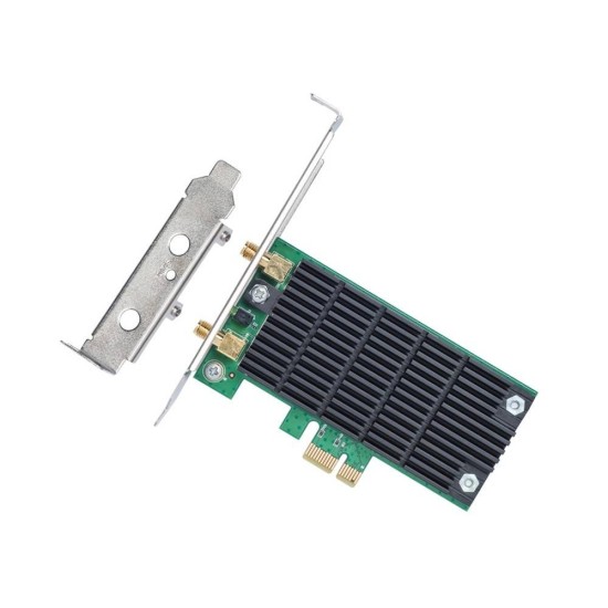 Tarjeta de Red TP-LINK Archer T4E - PCI-Express - 2.4 GHz / 5 GHz - 300Mbp/s - 2 Antenas Externas - ARCHER T4E