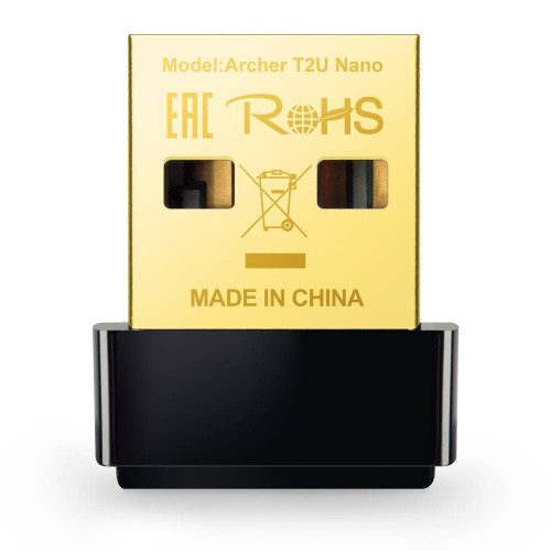 Adaptador WiFi USB TP-Link Archer T2U Nano Dual Banda AC600 - ARCHERT2UNAN Adaptador WiFi USB TP-Link Archer T2U Nano Dual Banda AC600 - ARCHERT2UNAN