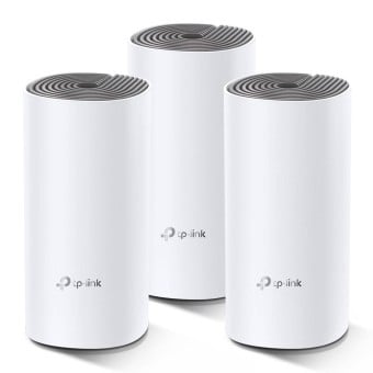 Sistema Wi-Fi Mesh TP-LINK Deco E4 3 Piezas - Doble Banda AC1200 - Cobertura Total