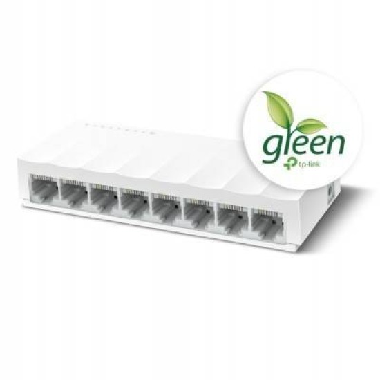 Switch Tp Link Ls1008 8 Puertos Fast Ethernet No Gestionado - LS1008