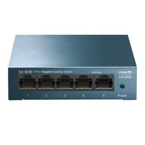 Switch TP-LINK LS105G - 5 Puertos - Gigabit - No Gestionado - LS105G