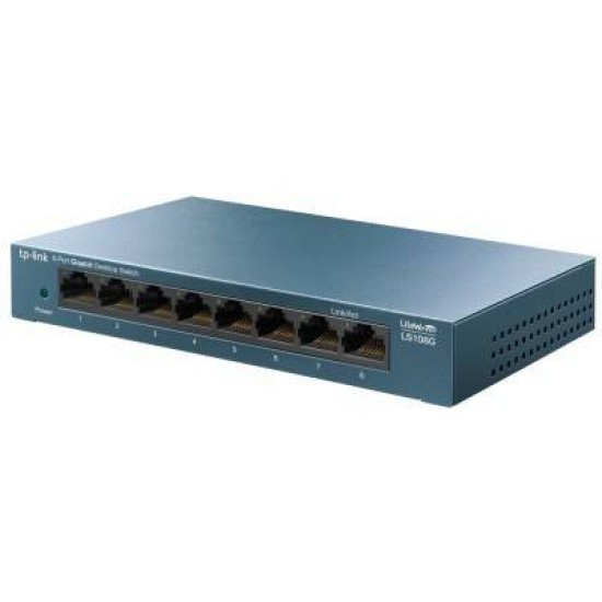 Switch TP-LINK LS108G - 8 Puertos - Gigabit - No Gestionado - LS108G