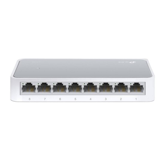 Switch TP-LINK SF1008D - 8 Puertos - Fast Ethernet - No Gestionado - TL-SF1008D