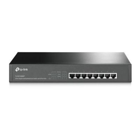 Switch TP-LINK SG1008MP - 8 Puertos - Gigabit - PoE - No Gestionado - TL-SG1008MP