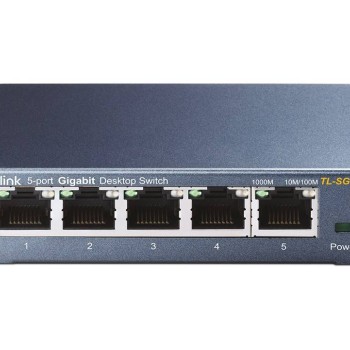 Switch TP-Link 5 Puertos Gigabit No Gestionado TL-SG105