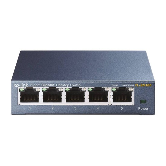 Switch TP-LINK SG105 - 5 Puertos - Gigabit - No Gestionado - TL-SG105