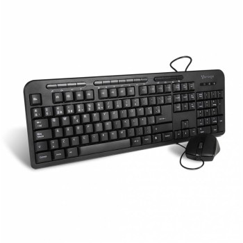 Kit Vorago Km 105 Teclado Y Mouse Alambrico Usb - AC-395879-2