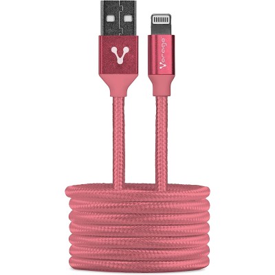 Cable Vorago Cab 119 Rosa Usb Apple Lightning 1 Metro Rosa Bolsa - CAB-119_ROSA
