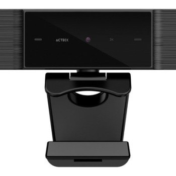 Cámara Web Acteck HAPTOS CW480 2K Full HD con Micrófono USB - Negro