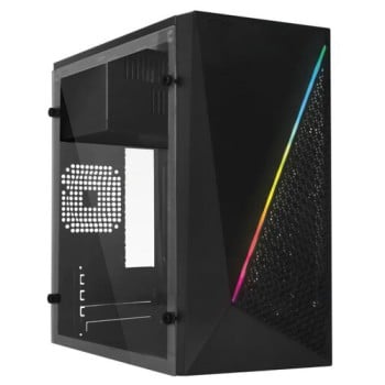 Gabinete Gamer Acteck Kioto GC460 - Micro Torre - Micro-ATX/Mini-ITX - Fuente 500W - Panel Lateral - AC-933070