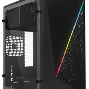 Gabinete Gamer Acteck Kioto GC460 Micro Torre con Fuente 500W y Panel Lateral - Modelo AC-933070 Gabinete Gamer Acteck Kioto GC460 Micro Torre con Fuente 500W y Panel Lateral - Modelo AC-933070