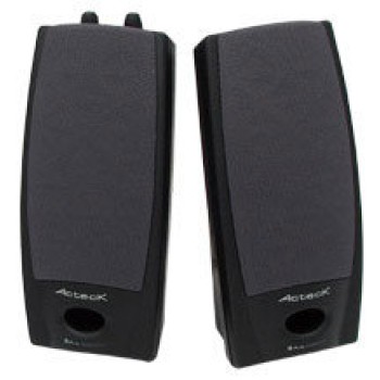 Bocinas Acteck AX 2500 Alámbricas 3.5mm 1.5m Negro - AUBO-014