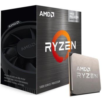 Procesador AMD Ryzen 5 5600G - 3.9GHz - 6 Núcleos - Socket AM4 - 16MB Caché - 65W - 100-100000252BOX