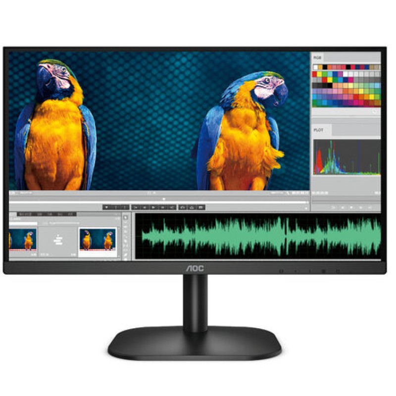 Monitor AOC 24B2XHM - 23.8" - Full HD - HDMI - VGA - 24B2XHM