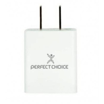 Adaptador De Corriente Perfect Choice Pc 240372 Carga Rápida 2.4 A Blanco - PC-240372
