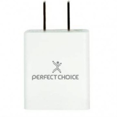 Adaptador De Corriente Perfect Choice Pc 240372 Carga Rápida 2.4 A Blanco - PC-240372
