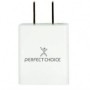 Adaptador De Corriente Perfect Choice Pc 240372 Carga Rápida 2.4 A Blanco - PC-240372