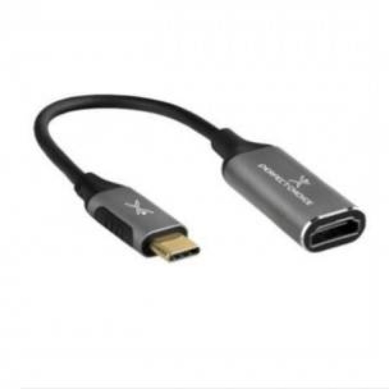 Adaptador Perfect Choice Pc 101260 Usb C Macho A Hdmi Hembra Negro/Gris - PC-101260