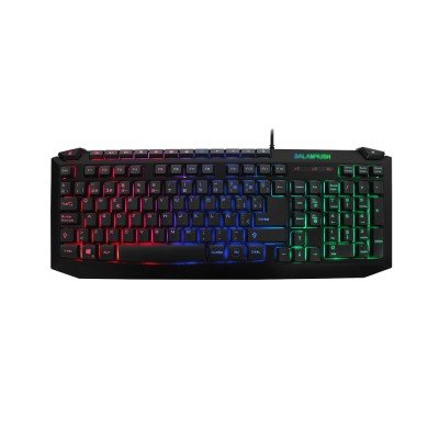 Teclado Gamer Balam Rush Balack Alámbrico Usb Multimedia Led - BR-929622