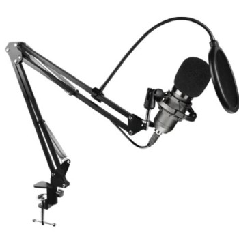 Micrófono Gamer Balam Rush STELAR MC970 USB Alámbrico Negro BR-932967